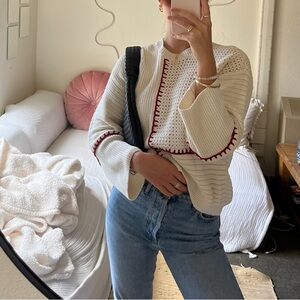 Elizabeth and James sweater